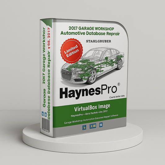 Atris Technik 03.2018 Garage Workshop Software 2018.1 pour la réparation automobile - Exécuté sur VirtualBox - Idéal pour les mécaniciens automobiles Haynes